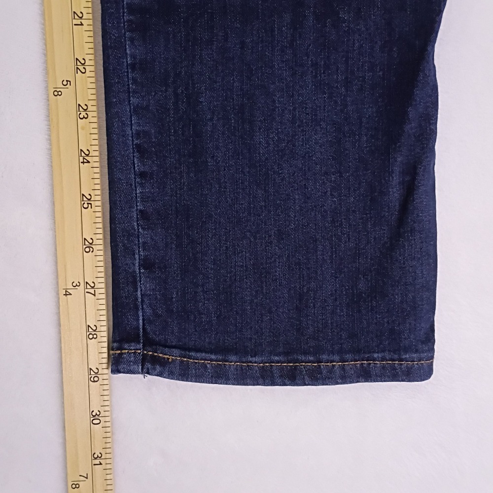 Lee Verona Relaxed Fit Straight Leg Jeans Indigo Blue Womens 10S 32x29 NWT - Picture 9 of 15